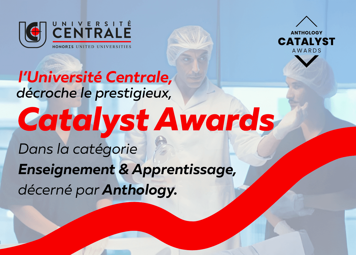 L’Université Centrale remporte le Catalyst Award 2025 décerné par Anthology , dans la catégorie Enseignement & Apprentissage
